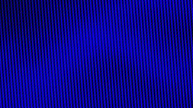 Vibrant dark blue gradient background with dynamic diagonal parallel thin line pattern and fade to black corner