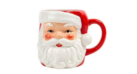 Festive Santa Claus Mug for Hot Beverages - A Jolly Christmas Gift Idea