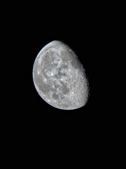 Waning Gibbous sharp detailed image