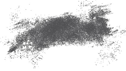 Abstract dark soil particles texture background for creative design and graphic illustration. White surface with dark dust particles texture for abstract background and artistic decoration. 