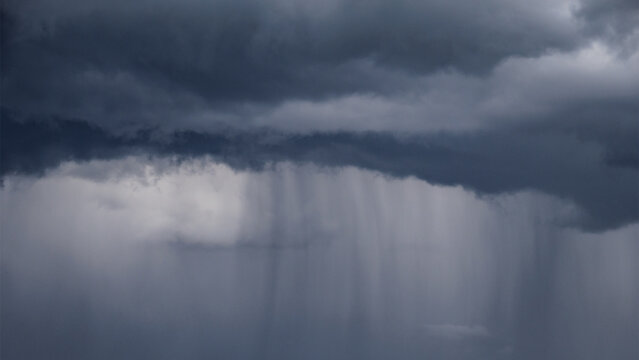 Dark storm clouds symbol of climate change or turmoil