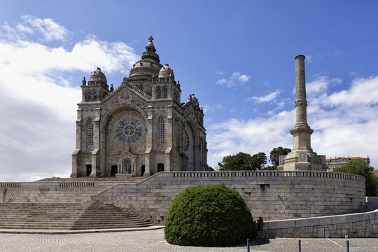 Sanctuary of the Sacred Heart of Jesus, Santa Lucia Church, Viana do Castelo, Minho, Portugal