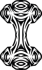 dog bone vector art illustration