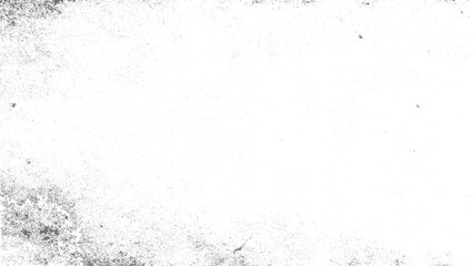 Overlay for interesting effect and depth. Isolated on white background. Grunge background black and white. 
