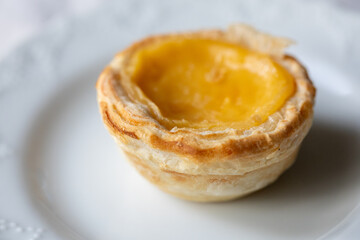 lemon pastry on a plate