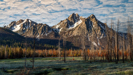 McGown peak in the Sawtooth Range Idaho