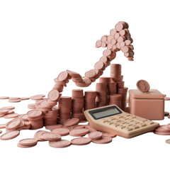 3d-clay-financial-investment