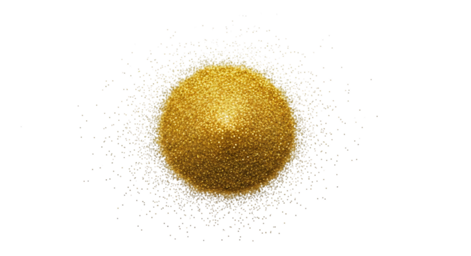 Close up macro photograph of a golden silkworm cocoon with intricate texture against a stark black background