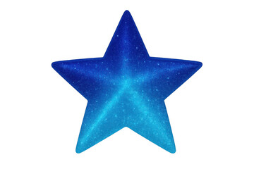 Glowing blue star forming celestial galaxy patterns, shining cosmic background, transparent png file