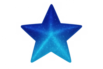 Glowing blue star forming celestial galaxy patterns, shining cosmic background, transparent png file