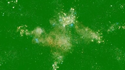 A glowing subscribe now button on a green background to encourage viewers - Powered by Adobe