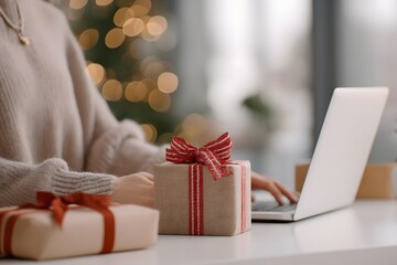Holiday Online Shopping and Gift Preparation
