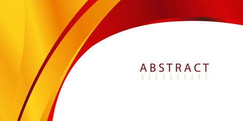 Abstract red and yellow background. Design for poster, template on web, backdrop, banner, brochure, website, flyer, landing page, presentation. vector illustration