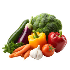 Vibrant Organic Vegetable Assortment for Fresh Recipe Inspiration