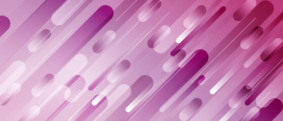 Abstract purple diagonal shapes layered with vibrant gradients, providing a sense of energy and optimism in design.