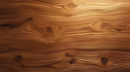 Rich Brown Wood Grain Texture with Deep Knots, Warm Tones, and Rustic Finish