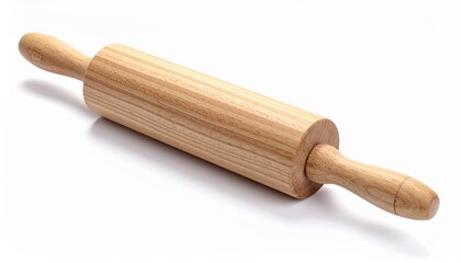 Classic Wooden Rolling Pin with Tapered Handles – Smooth Surface for Dough Rolling and Baking Prep – Essential Kitchen Tool for Pastry, Bread, and Cookie Making in Home or Professional Kitchens