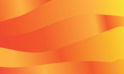 Bright gradient background. Blurred yellow orange gradation wallpaper, abstract soft color pattern, sun colored abstract banner design. Vector gradient backdrop
