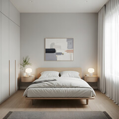 Minimalist bedroom 