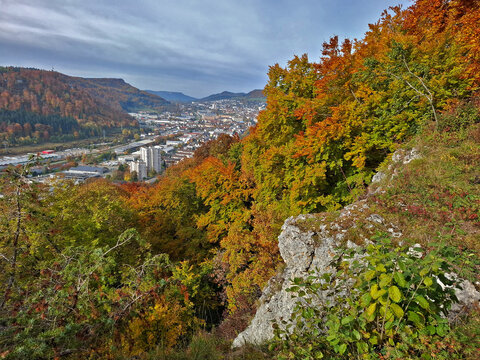 Premiumwanderweg Traufgang Schlossfelsenpfad bei Albstadt; Schw&auml;bische Alb
