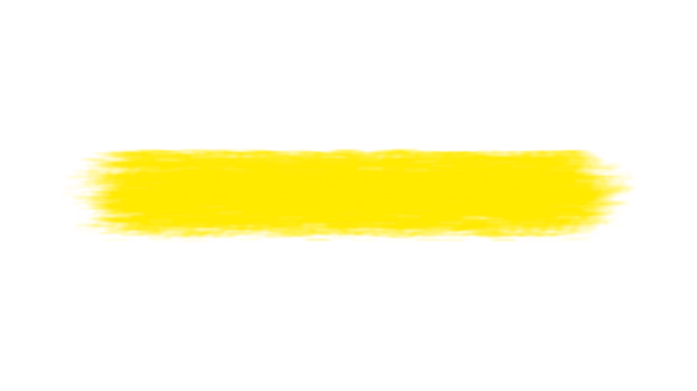 Yellow Paint Stroke Rectangle Shape Isolated on Transparent Background Grunge Decorative Element Rough Border Frame Dirty Design Blank Canvas Artwork Artistic - Powered by Adobe