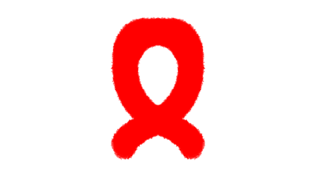 Red Ribbon Shape Isolated on Transparent Background Grunge Decorative Element Rough Border Frame Dirty Design Blank Canvas Artwork Artistic Creative Symbol - Powered by Adobe