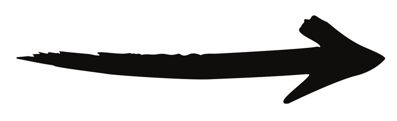 arrow marker isolated png mark hand draw