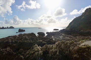 Guernsey sea and sky