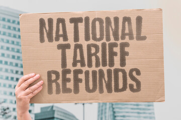 "National Tariff Refunds" Americans get money. NATIONAL. TARIFF. REFUND. MONEY. USA.