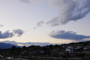 Cityscape of Kobuchizawa in Yamanashi, Japan - 日本 山梨 小淵沢の街並み