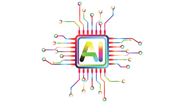 Embrace future tech innovation with vibrant AI circuit board design for cutting edge technology solutions and modern digital transformation initiatives