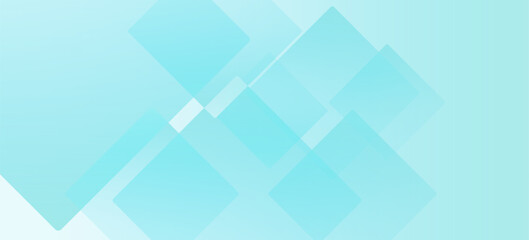 Minimal abstract background. Banner design with blue and green color gradation. Colorful and creative design.