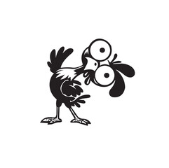 This is a cute cartoon chicken costume vector design, and is very suitable to be used as a t-shirt image or as an emoticon.