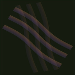 Obraz premium Abstract Curved Lines with Dark Background for Modern Digital Art Design