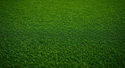 A vibrant green artificial turf texture filling the frame, perfect for landscaping and year-round outdoor sports fields or decorative areas ,uniform ,playground ,texture