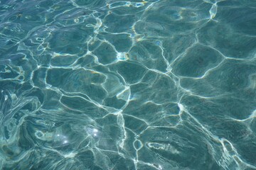 blue water surface