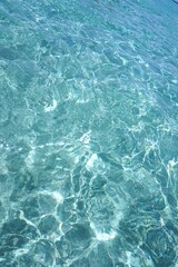 Obraz premium blue water background