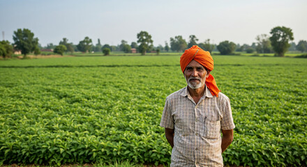 Hardworking Indian Farmer in Rural Fields – Traditional Agriculture, Daily Life, and Village Farming Culture
