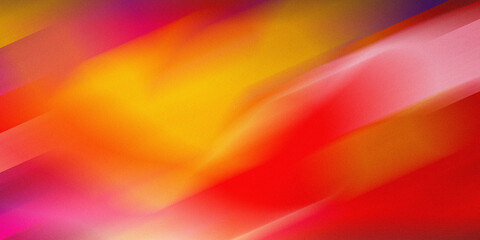 Vivid red and yellow dynamic abstract blur gradient background