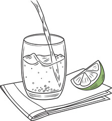 cup of tea with lemon