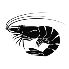 Shrimp silhouette