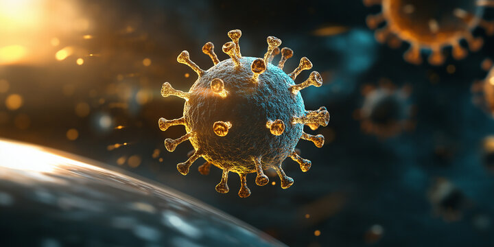 Vaccine development for disease prevention public health initiatives global impact scientific research digital visualization