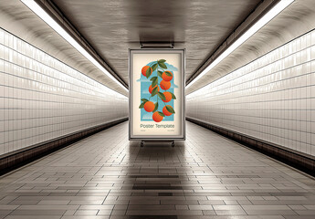 Underground Poster Mockup