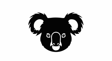 Animal Logo Vector Set, Wildlife Mascot Silhouette, Animal Head Illustration Design
