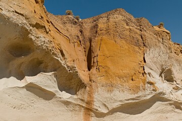 Aktau Mountains in Altyn-Emel National Park. Kazakhstan. Asia.