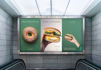 Metro Billboard Mockup