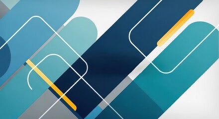 Dynamic abstract background with overlapping geometric shapes creating a bold contemporary composition suitable for presentations business design templates and modern wallpapers.