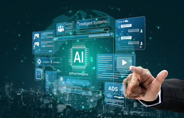 AI Assistant Brain Processor with LLM Technology, Big Data, Machine Learning, Generative AI for Business Support, Future Agentic AI Technology and Artificial Intelligence Prompt Engineering. Spline