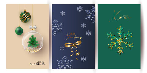 Merry Christmas and Happy New Year background for Greeting cards with tree Branches christmas tree gold paper and gold stars. Merry Christmas vector text Calligraphic Lettering Vector illustration