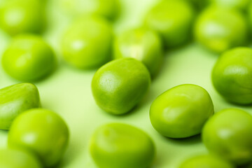photo of fresh green peas